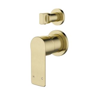 Nova Diverter Mixer  Pvd Brushed Bronze