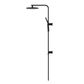 Nova Column Shower Set Electroplated Matt Black