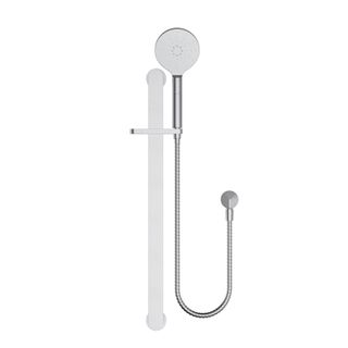 Nova Shower On Rail Electroplated Brushed Chrome