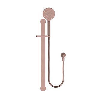 Nova Shower On Rail Pvd Champagne