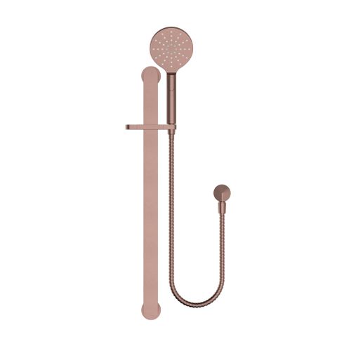 Nova Shower On Rail Pvd Champagne