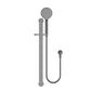 Nova Shower On Rail Electroplated Gunmetal