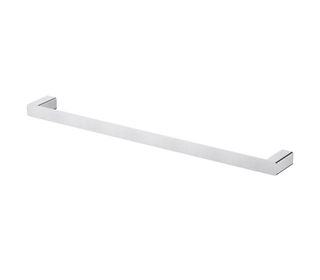 Nova Single Towel Rail 600mm Electroplated Brushed Chrome