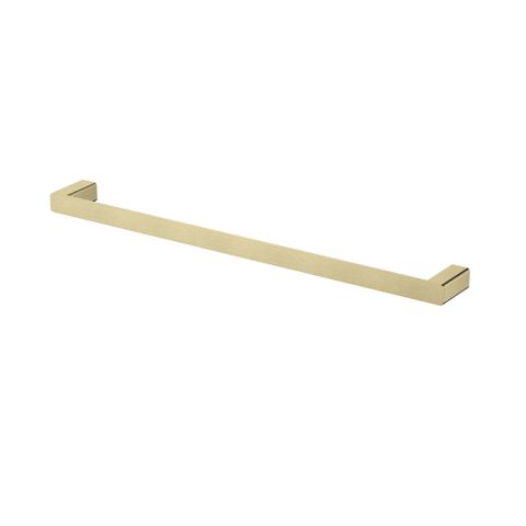 Nova Single Towel Rail 600mm Pvd Brushed Bronze