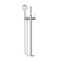 Montpellier Freestanding Bath Mixer With Handshower Electroplated Chrome