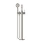 Montpellier Freestanding Bath Mixer With Handshower Pvd Brushed Nickel