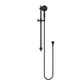 Montpellier Shower On Rail Electroplated Matt Black