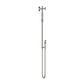 Montpellier Shower On Rail Pvd Brushed Nickel