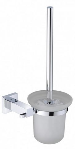 Savanna Square Chrome Toilet Brush