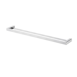 Nova Double Towel Rail 750Mm Electroplated Chrome