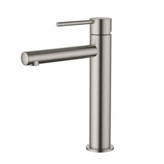 Star Mini Mid Rise Basin Mixer Pvd Brushed Nickel