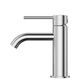 Star Mini Basin Mixer Curved Spout Electroplated Brushed Chrome