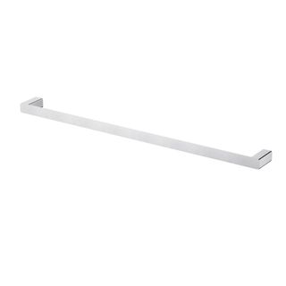 Nova Single Towel Rail 750mm Electroplated Brushed Chrome