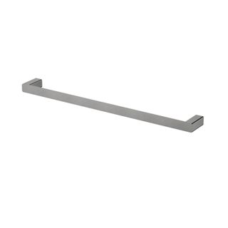 Nova Single Towel Rail 750mm Electroplated Gunmetal