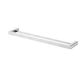 Nova Double Towel Rail 600mm Electroplated Brushed Chrome