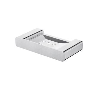 Nova Soap Dish Electroplated Brushed Chrome