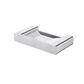 Nova Soap Dish Electroplated Brushed Chrome