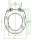 Universal Style Duroplast Toilet Seat