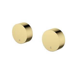 Star Mini Wall Top Assemblies Round Pvd Polished Brass