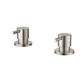 Star Mini Wall Top Assemblies Pvd Brushed Nickel
