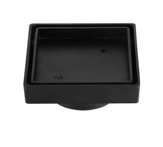 MN Tile Insert 115mm/75mm Outlet Electroplated Matt Black