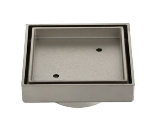 MN Tile Insert 115mm/75mm Outlet Pvd Brushed Nickel