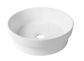 Semi Inset Round 355x355x120 Matte White Basin