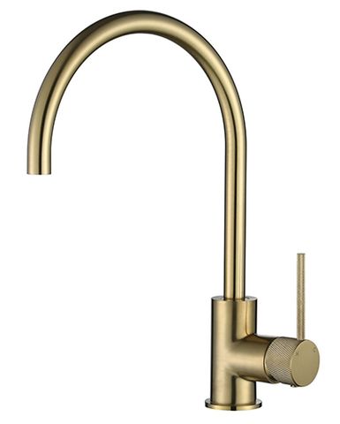 Star Mini Kitchen Mixer With Knurled Handle Pvd Brushed Bronze