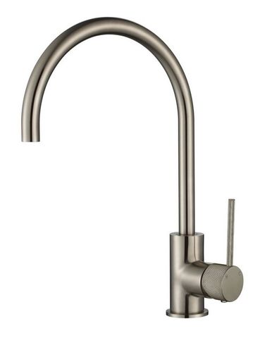 Star Mini Kitchen Mixer With Knurled Handle Pvd Brushed Nickel