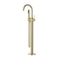 Star Mini Freestanding Bath Mixer With Handshower Pvd Brushed Bronze