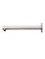 Round Wall Shower Arm 400mm Brushed Nickel