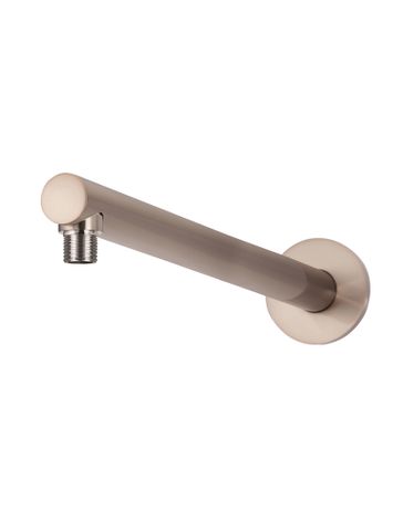 Round Wall Shower Arm 400mm Champagne