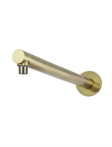 Round Wall Shower Arm 400mm Tiger Bronze