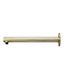 Round Wall Shower Arm 400mm Tiger Bronze