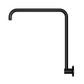 High Rise Shower Arm Matte Black