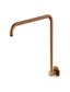 High Rise Shower Arm Lustre Bronze