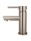 Round Basin Mixer  Champagne