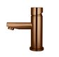 Round Basin Mixer - Pinless Handle Lustre Bronze
