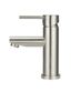 Round Basin Mixer  Brushed Nickel