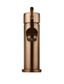 Round Basin Mixer  Lustre Bronze