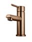 Round Basin Mixer  Lustre Bronze