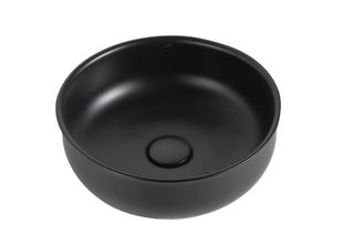 Bronte Round 360x360x130 Matte Black Basin