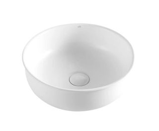 Bronte Round 360x360x130 Matte White Basin