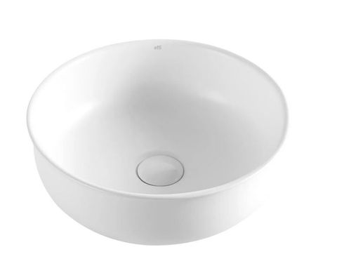 Bronte Round 390x390x130 Matte White Basin