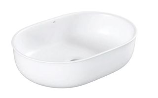 Bronte Oval 500x350x130 Matte White Basin