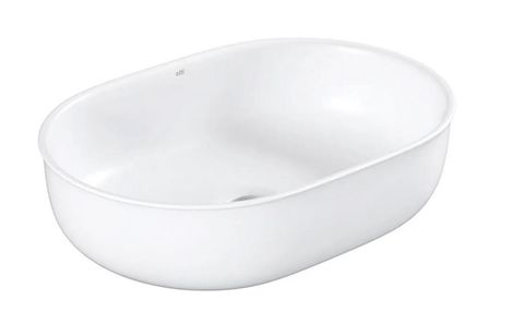 Bronte Oval 500x350x130 Matte White Basin