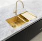 Dish Draining Tray  Brushed Bronze Gold