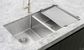 Dish Draining Tray  Brushed Nickel