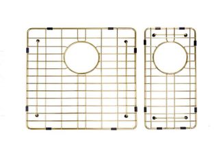 Lavello Protection Grid for MKSP-D670440 (2pcs)  Brushed Bronze Gold