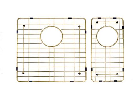 Lavello Protection Grid for MKSP-D670440 (2pcs)  Brushed Bronze Gold